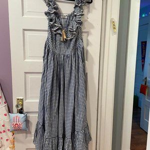 SOLD Doen Sora- Blue Gingham XL